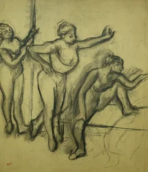 Tres bailarinas, c.1900